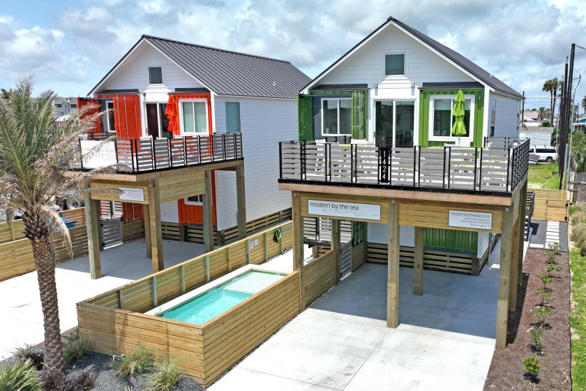 New Coastal Container Home! Pet friendly, Pool, walking distance - Beach Vacation Rentals in Port Aransas, Texas on Beachhouse.com
