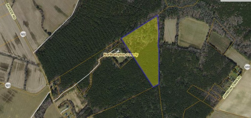 Secluded acreage with 23.90 acres of wooded hunting or - Beach Acreage for sale in Machipongo, Virginia on Beachhouse.com