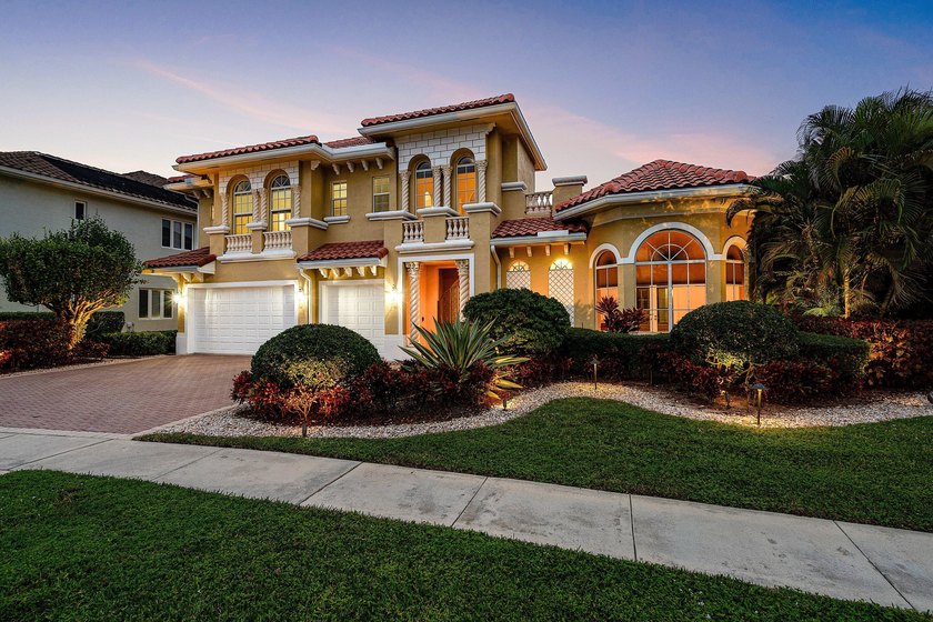 Rarely available and magnificent two-story home, with separate - Beach Home for sale in Boca Raton, Florida on Beachhouse.com