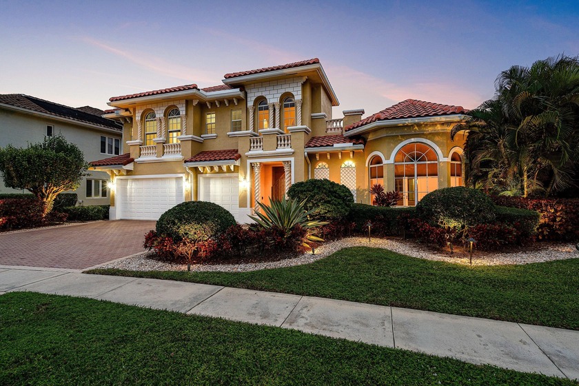 Rarely available and magnificent two-story home, with separate - Beach Home for sale in Boca Raton, Florida on Beachhouse.com