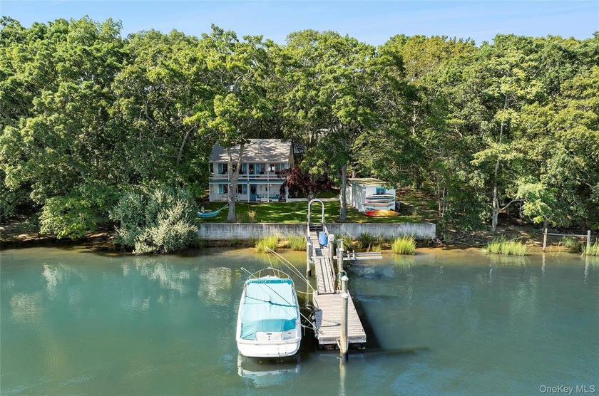 This unique waterfront offering boasts an unprecedented 228+/- - Beach Home for sale in Sag Harbor, New York on Beachhouse.com