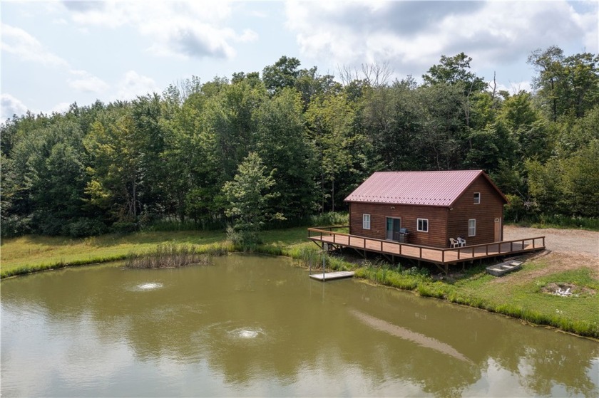 This beautiful cabin w wrap around deck sits on almost 10 - Beach Home for sale in Grove, New York on Beachhouse.com