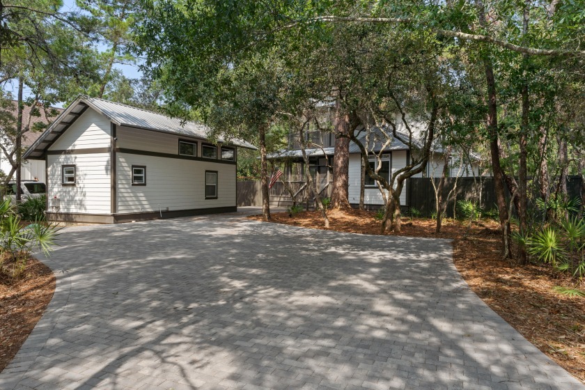 This property is a canal front home on a wooded lot on a half - Beach Home for sale in Santa Rosa Beach, Florida on Beachhouse.com