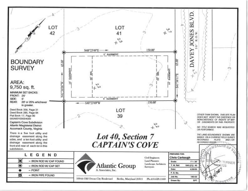 Amazing wooded lot located in the highly desirable community of - Beach Lot for sale in Greenbackville, Virginia on Beachhouse.com