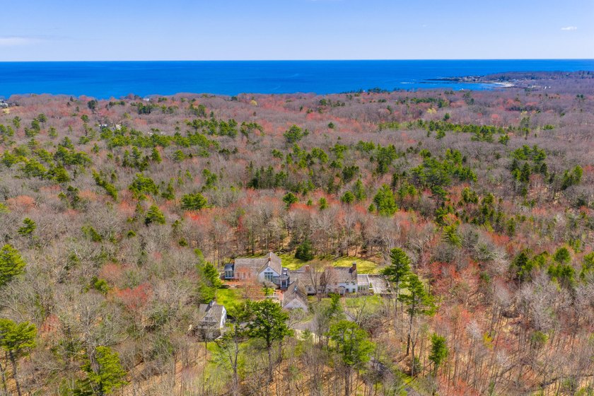 A Luxury Residence inspired by Nature: Sited on 16.1 private - Beach Home for sale in Cape Elizabeth, Maine on Beachhouse.com