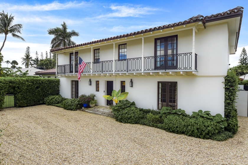 Located in Palm Beach's desirable North End, this Monterey-style - Beach Home for sale in Palm Beach, Florida on Beachhouse.com