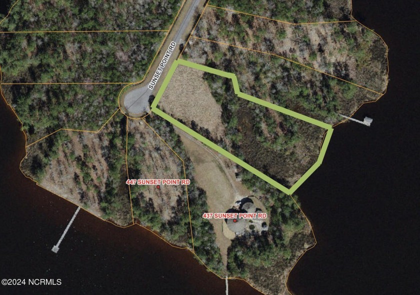 Great Waterfront homesite in private gated community. Private - Beach Acreage for sale in Belhaven, North Carolina on Beachhouse.com