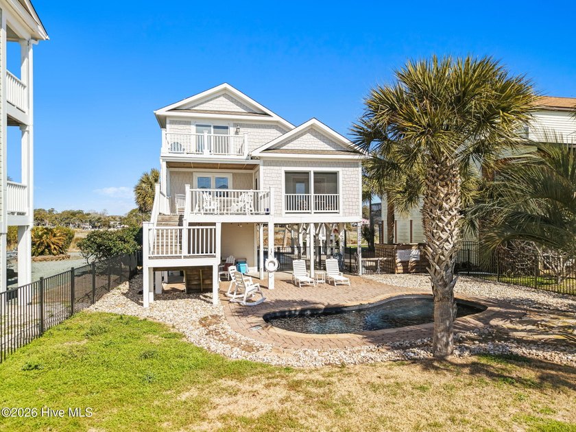 Views from every room, a saltwater pool in your large backyard - Beach Home for sale in Holden Beach, North Carolina on Beachhouse.com