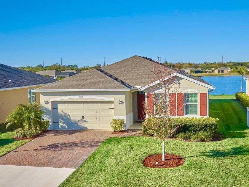 2021 BEAUTIFUL WATERFRONT HOME at The Cove at Falcon Trace -- a - Beach Home for sale in Vero Beach, Florida on Beachhouse.com
