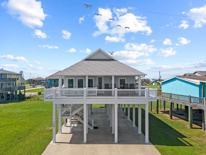 This spectacular luxury custom-built home, completed in Spring - Beach Home for sale in Crystal Beach, Texas on Beachhouse.com