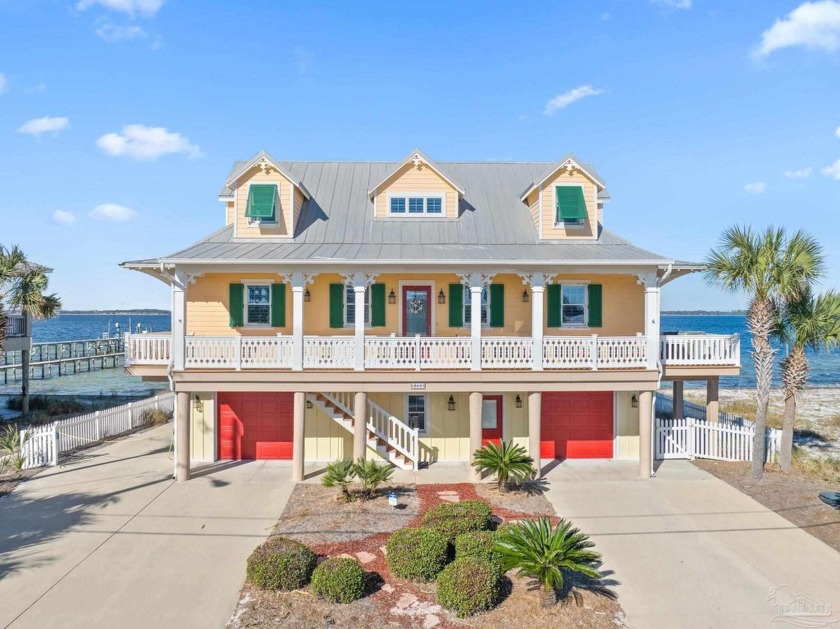 This impeccably maintained waterfront home on Santa Rosa Sound - Beach Home for sale in Pensacola Beach, Florida on Beachhouse.com