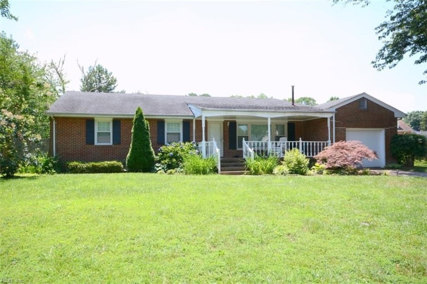 Great 3 bedroom all brick ranch situated on a large lot in - Beach Home for sale in Virginia Beach, Virginia on Beachhouse.com