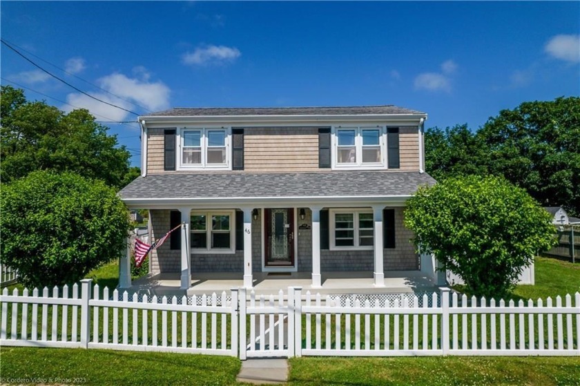 Situated in the beautiful High Hill Point area of Fogland Beach - Beach Home for sale in Tiverton, Rhode Island on Beachhouse.com