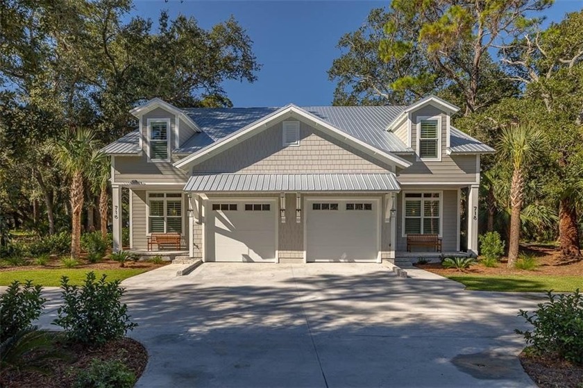 Seize this unique and rare opportunity to own a stunning new - Beach Home for sale in Jekyll Island, Georgia on Beachhouse.com