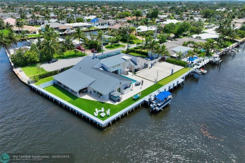 Stunning, One of a kind Dream Home offering a Double Lot on the - Beach Home for sale in Deerfield Beach, Florida on Beachhouse.com