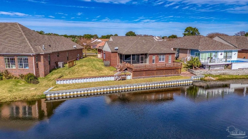 LOCATION LOCATION LOCATION!  This Waterfront home in Tiger Point - Beach Home for sale in Gulf Breeze, Florida on Beachhouse.com