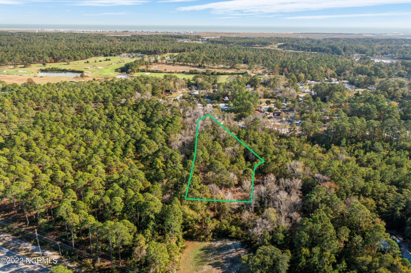 This 1.07 acre property is nestled conveniently between Calabash - Beach Lot for sale in Calabash, North Carolina on Beachhouse.com