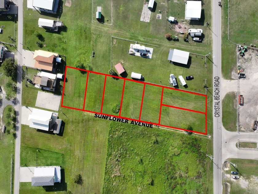 Looking to start a project in Crystal Beach? This 7 lot package - Beach Lot for sale in Crystal Beach, Texas on Beachhouse.com