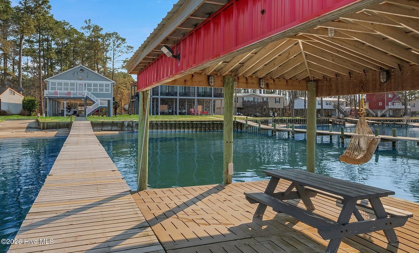 Welcome to this waterfront property nestled in a peaceful - Beach Home for sale in Aurora, North Carolina on Beachhouse.com