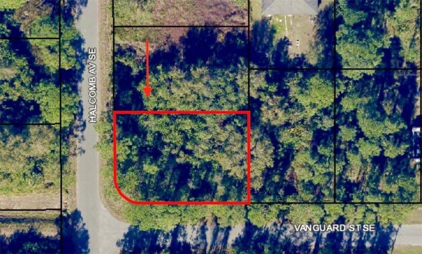 NEW LISTING in SE Palm Bay. Corner Lot at Halcomb & Vanguard - Beach Lot for sale in Palm Bay, Florida on Beachhouse.com