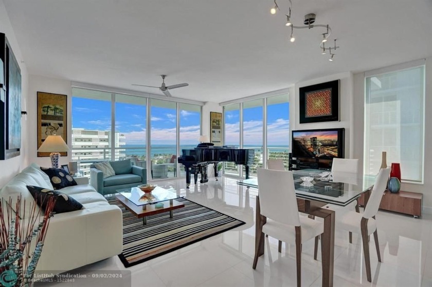 Direct SE Ocean Views in this light-filled CORNER unit. Largest - Beach Condo for sale in Fort Lauderdale, Florida on Beachhouse.com