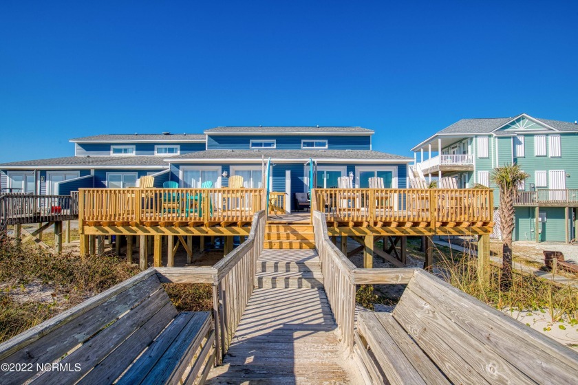 Welcome to ''Take Me A Wave!'' This stunning 3 Bedroom - Beach Townhome/Townhouse for sale in North Topsail Beach, North Carolina on Beachhouse.com