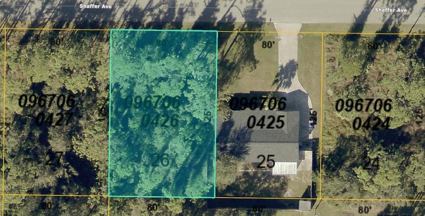 No HOAs with fees or deed restrictions or CDDs. Not on the North - Beach Lot for sale in North Port, Florida on Beachhouse.com