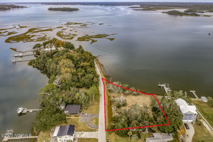MUST SEE!!! GORGEOUS WATERFRONT LOT IS NEWLY CLEARED, NEWLY - Beach Lot for sale in Cedar Point, North Carolina on Beachhouse.com