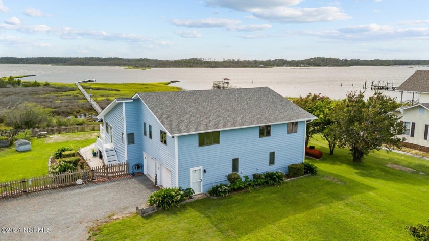 Welcome to your dream home! This coastal two-story waterfront - Beach Home for sale in Beaufort, North Carolina on Beachhouse.com