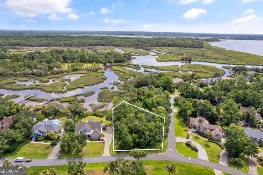 Nestled on a corner lot in the sought-after Oak Grove Island - Beach Lot for sale in Brunswick, Georgia on Beachhouse.com