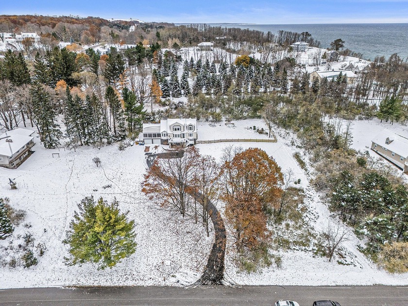 Stunning views of Lake Michigan from this spectacular home with - Beach Home for sale in Ludington, Michigan on Beachhouse.com