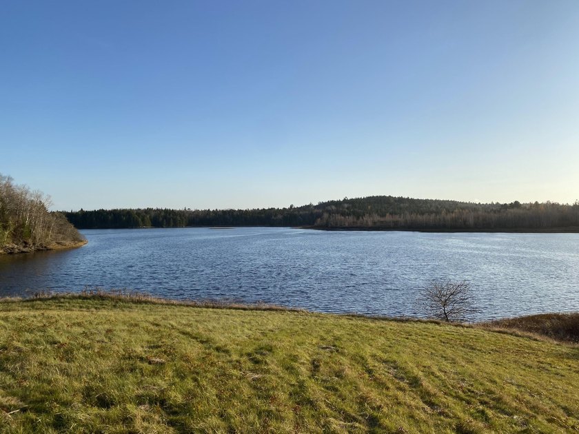 Overlooking the tidal Chandler River with four acres of rolling - Beach Acreage for sale in Jonesboro, Maine on Beachhouse.com