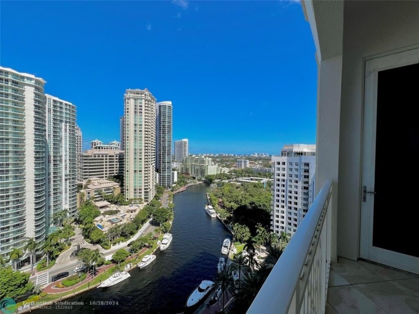 RARELY AVAILABLE, UPGRADED, DIRECT RIVER FACING, HIGH FLOOR! - Beach Condo for sale in Fort Lauderdale, Florida on Beachhouse.com