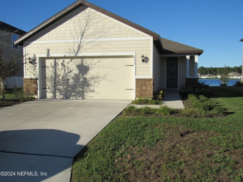 Beautiful Waterfront 3/2 1604 sq ft 2 car garage like New! Built - Beach Home for sale in St Augustine, Florida on Beachhouse.com