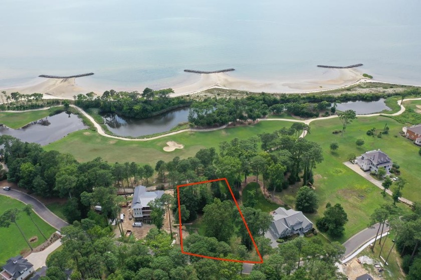 Beautiful home site overlooking third hole of Palmer course and - Beach Lot for sale in Cape Charles, Virginia on Beachhouse.com