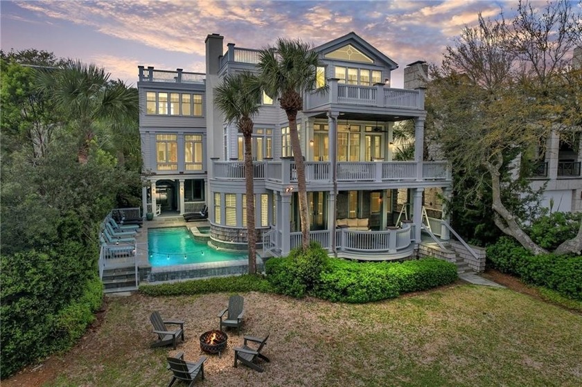 Discover an extraordinary oceanfront retreat on East - Beach Home for sale in Saint Simons, Georgia on Beachhouse.com
