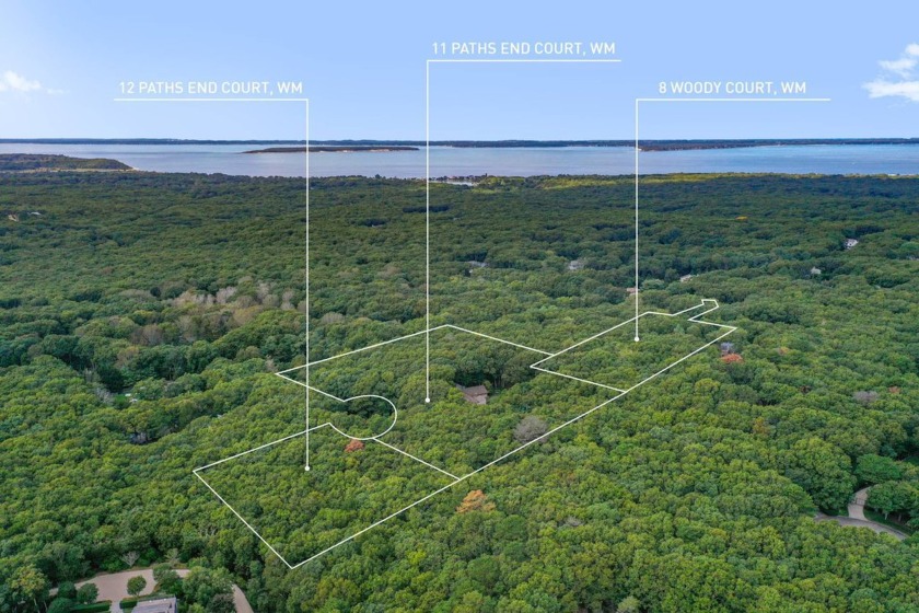 With three individual Water Mill lots being sold together, these - Beach Acreage for sale in Water Mill, New York on Beachhouse.com