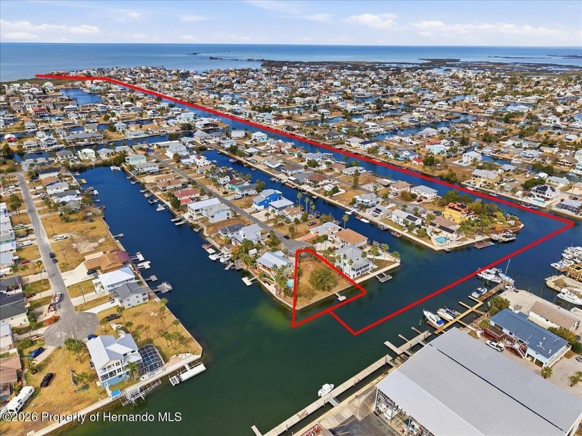 Check this out! A Incredible waterfront lot in Hernando Beach -- - Beach Lot for sale in Hernando Beach, Florida on Beachhouse.com