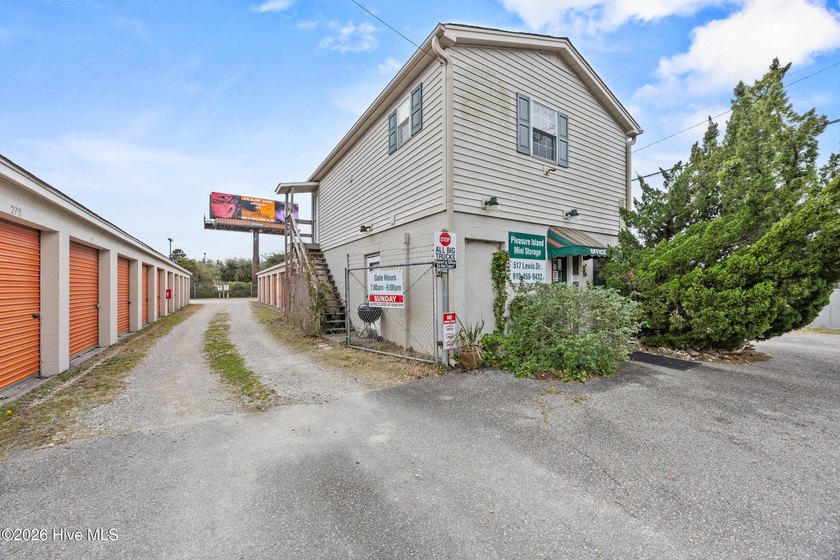 Rare opportunity to acquire Pleasure Island Mini Storage, a - Beach Commercial for sale in Carolina Beach, North Carolina on Beachhouse.com