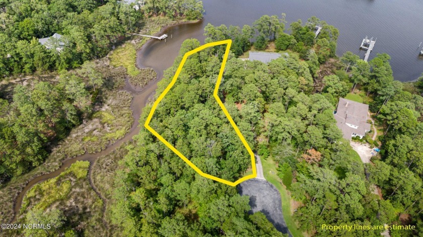 Waterfront opportunity! A private, waterfront bluff overlooking - Beach Lot for sale in Oriental, North Carolina on Beachhouse.com