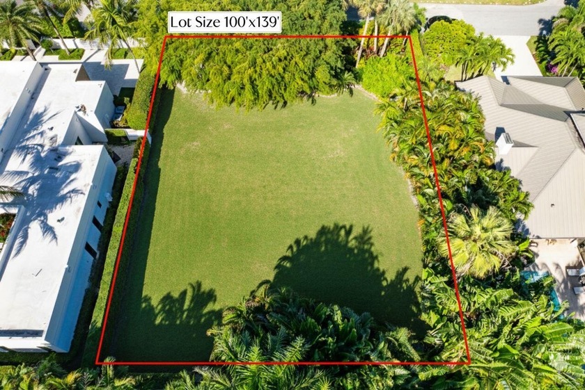 Tucked behind an arched gate on one of Palm Trail's most coveted - Beach Lot for sale in Delray Beach, Florida on Beachhouse.com