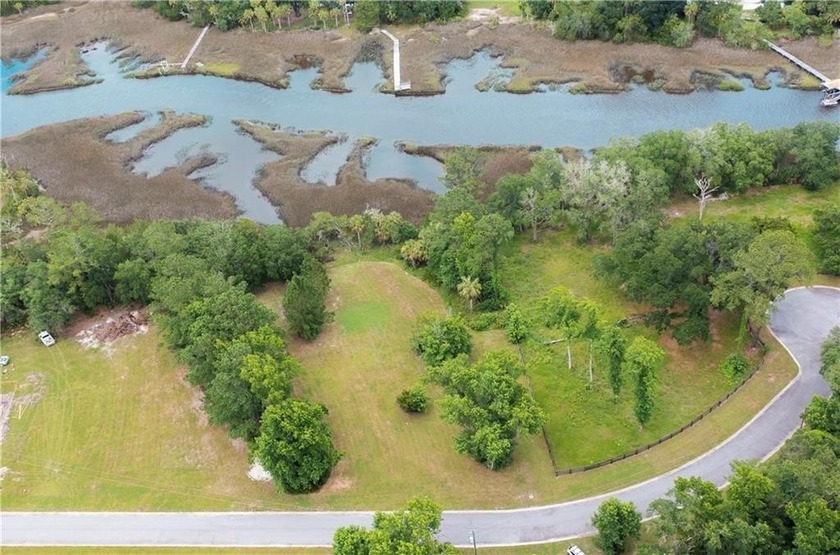 This 1.49  acre lot that sits on a TIDAL CREEK branch of the - Beach Lot for sale in Brunswick, Georgia on Beachhouse.com