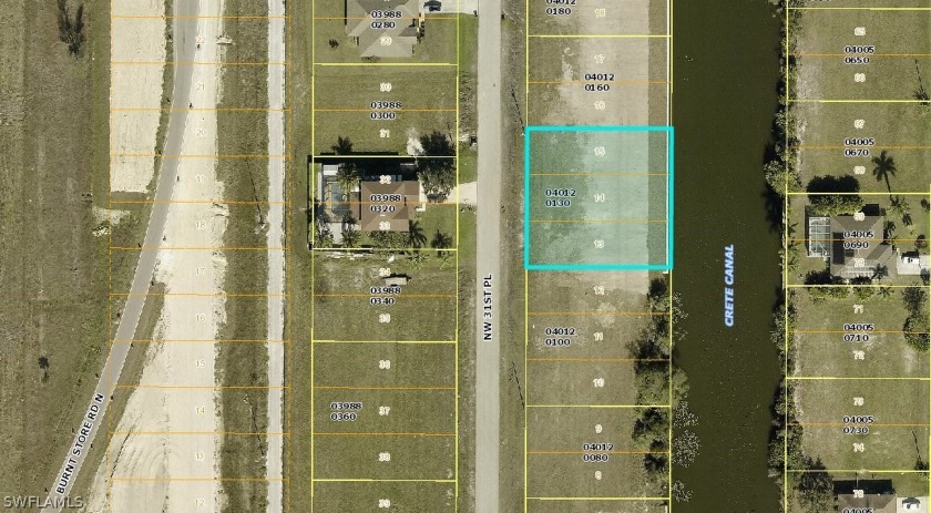 Oversized canal front lot in NW Cape, Seawall construction - Beach Lot for sale in Cape Coral, Florida on Beachhouse.com