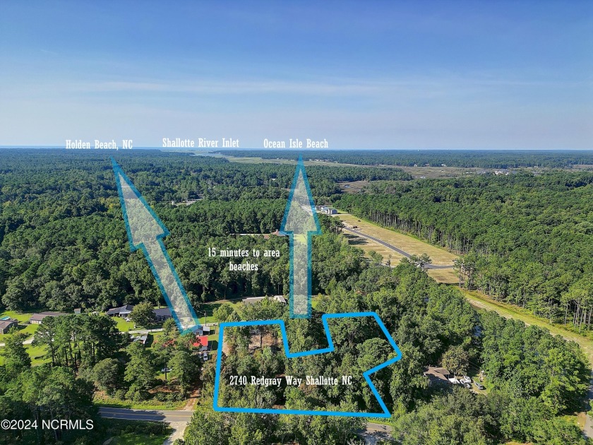 Beautiful 1.64 acre parcel of land located just a short distance - Beach Lot for sale in Shallotte, North Carolina on Beachhouse.com