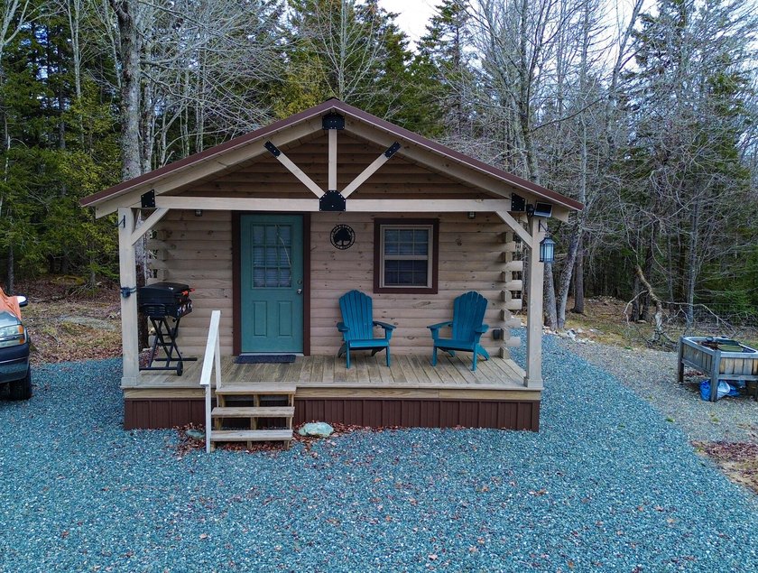 Tucked into the woods of rural Maine, this thoughtfully designed - Beach Home for sale in Milbridge, Maine on Beachhouse.com