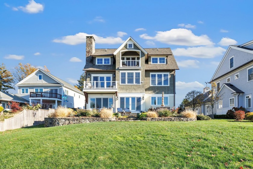 Experience coastal elegance in this custom-built Colonial - Beach Home for sale in Milford, Connecticut on Beachhouse.com