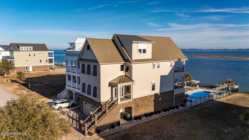 Extraordinary waterfront living awaits at 227 Back Street, an - Beach Home for sale in Newport, North Carolina on Beachhouse.com