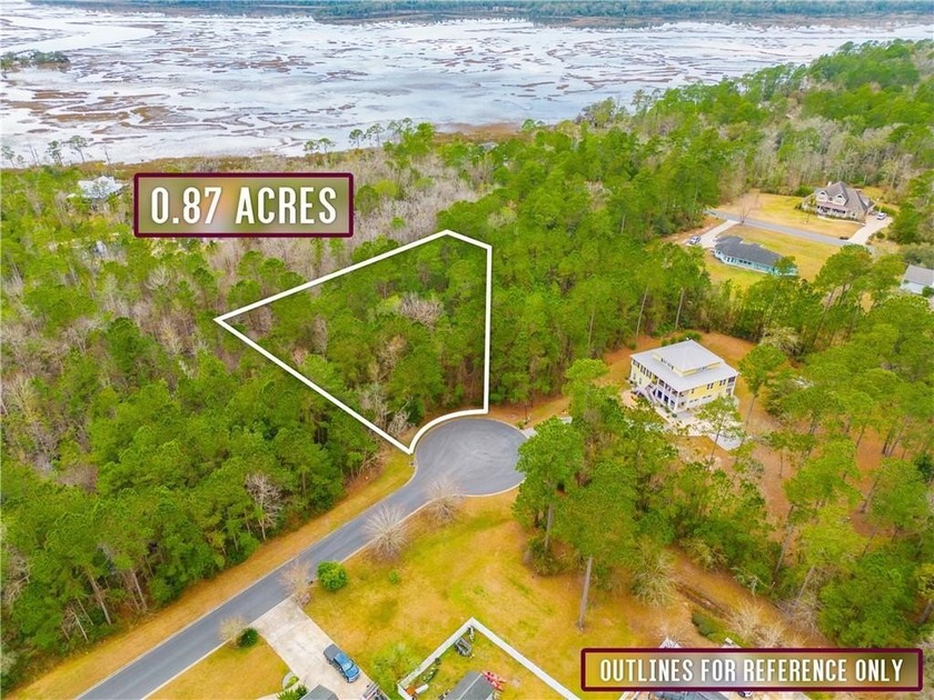 Location, Location, Location! Lot is located on a cul-de-sac - Beach Lot for sale in Woodbine, Georgia on Beachhouse.com