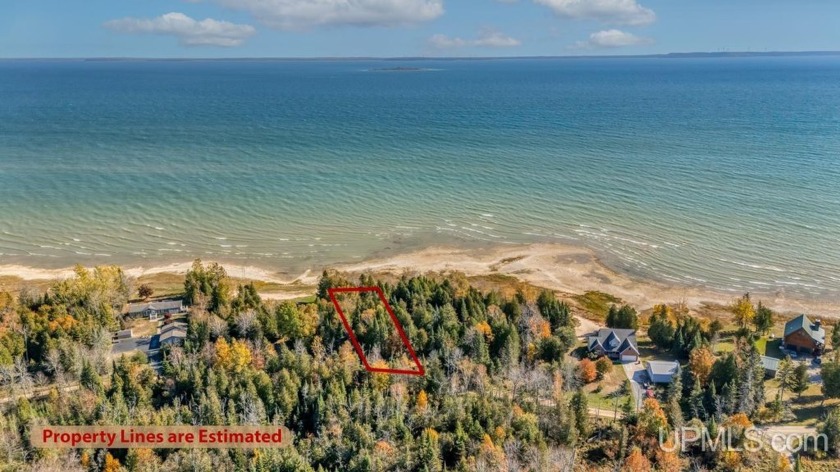 One of the last Lake Michigan lots on Juniper Lane. Beautiful - Beach Lot for sale in Rapid River, Michigan on Beachhouse.com