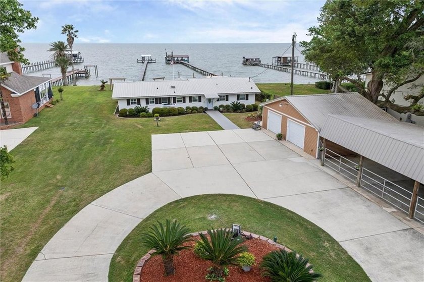 Gorgeous Waterfront Home with stunning Bayfront views from - Beach Home for sale in Coden, Alabama on Beachhouse.com